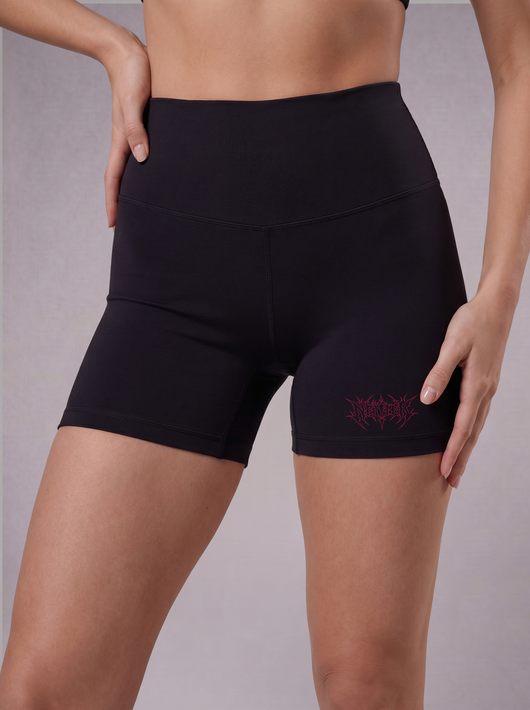 REAVER COMPRESSION SHORTS WOMEN - BLACK