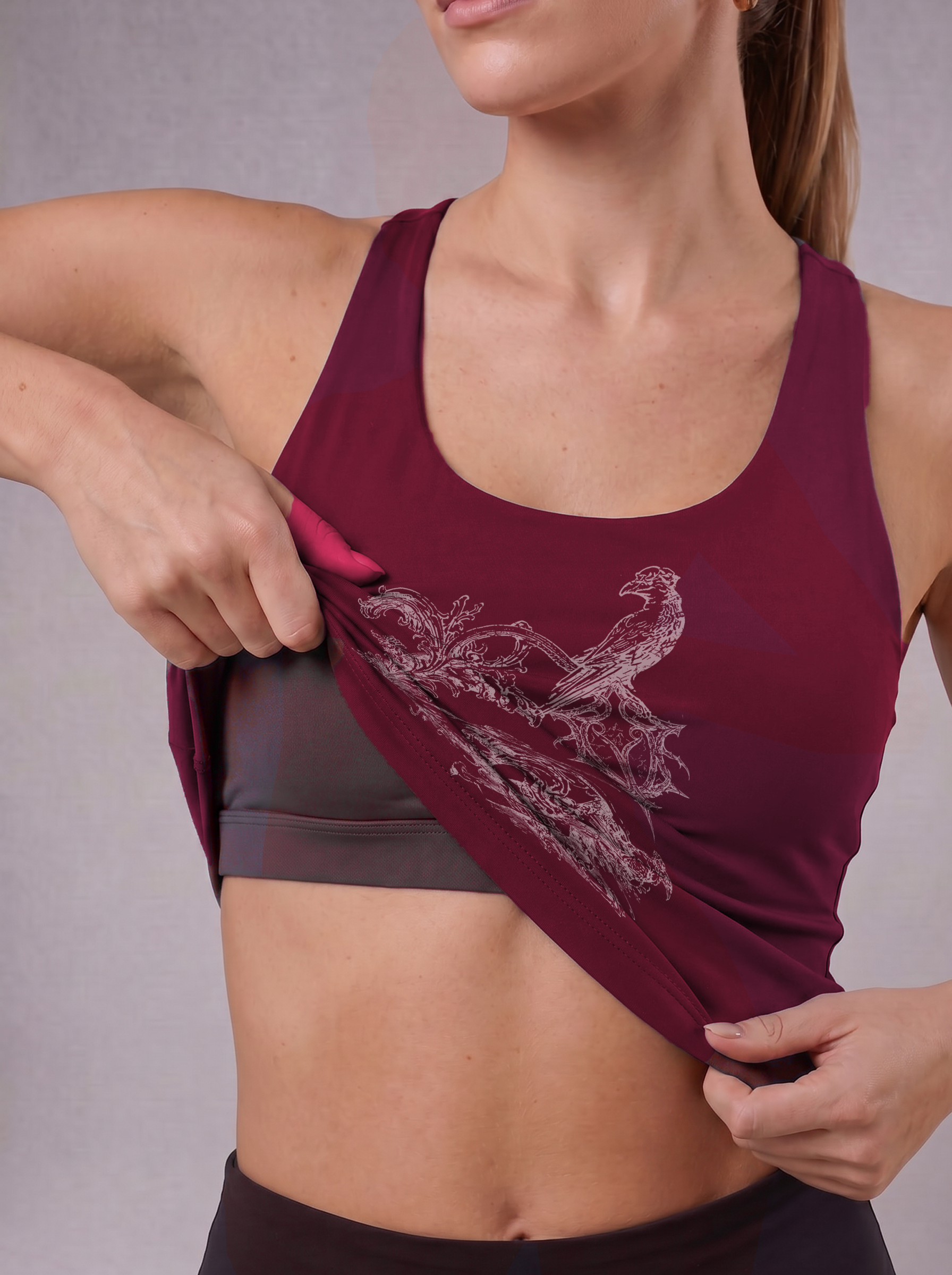 REAVER TANK-TOP WOMEN - RED