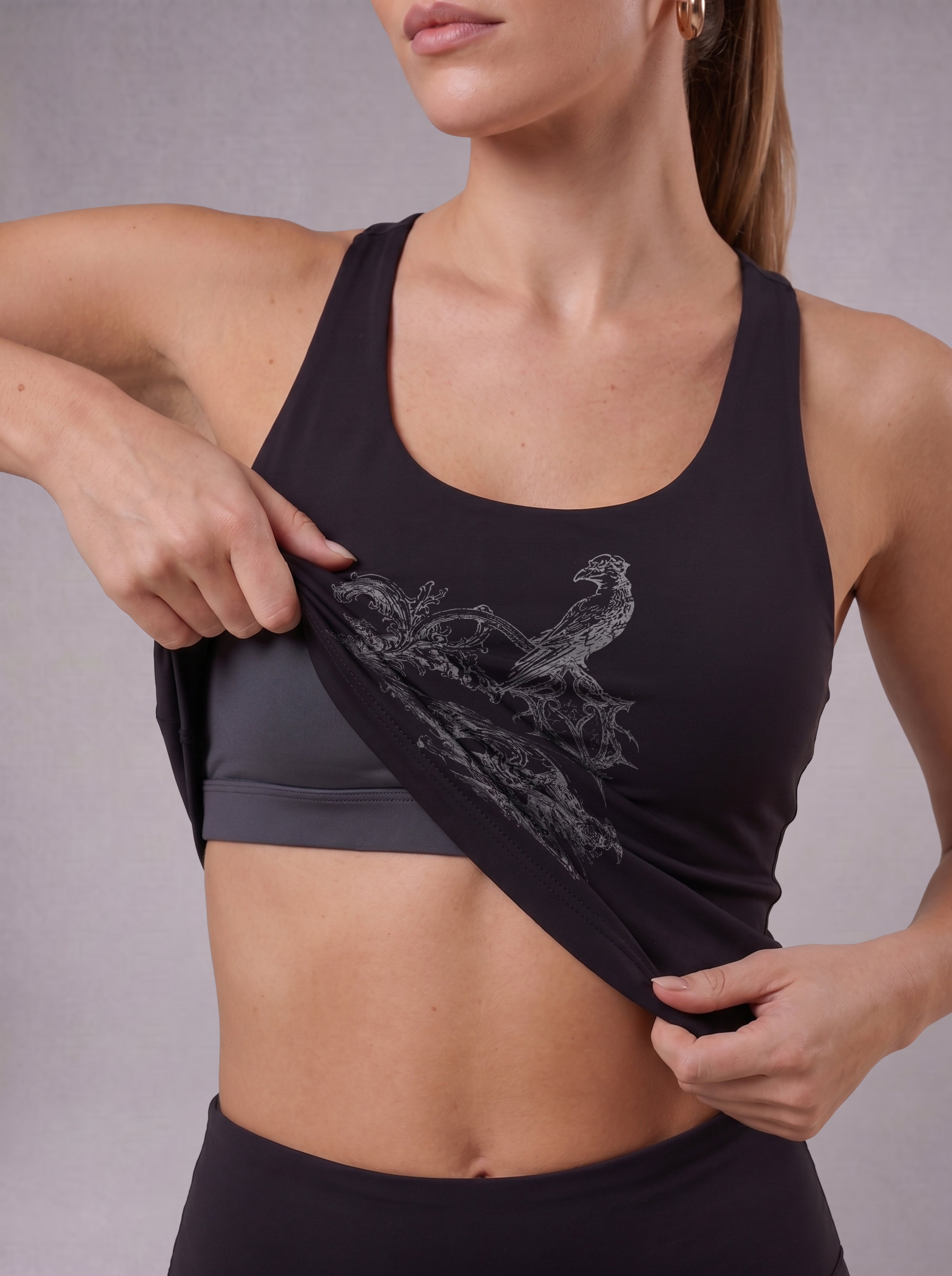 REAVER TANK-TOP WOMEN - BLACK