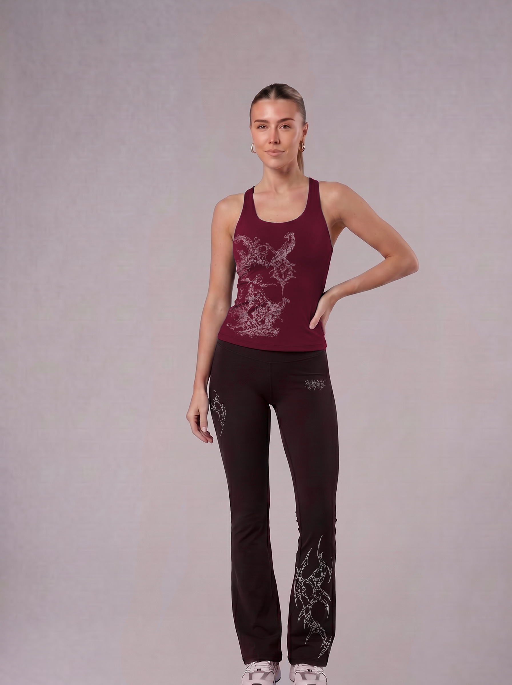 REAVER TANK-TOP WOMEN - RED