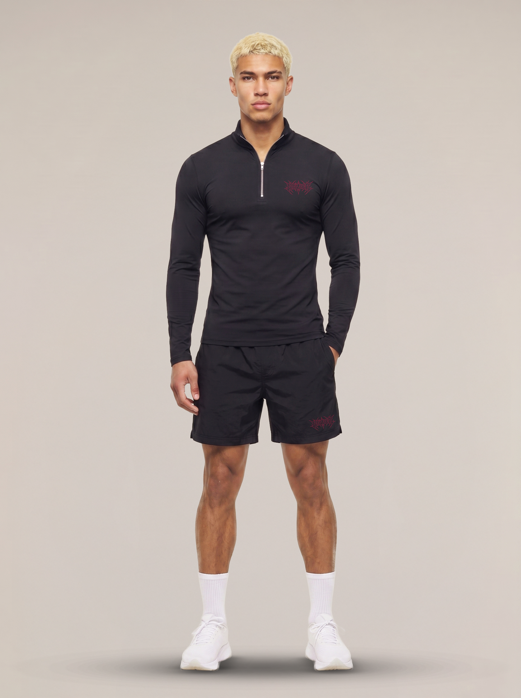REAVER QUARTER-ZIP - BLACK