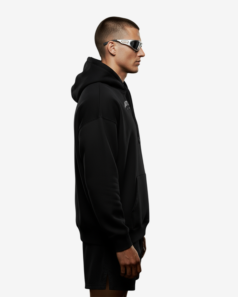 VOID BOXY HOODIE - WHITE