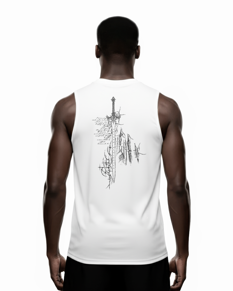 VOID™ SLEEVLESS TANK-TOP - WHITE