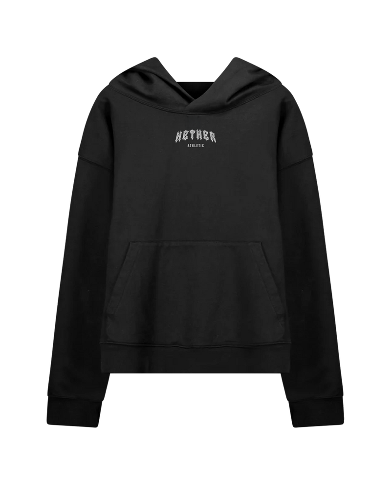 VOID BOXY HOODIE - WHITE