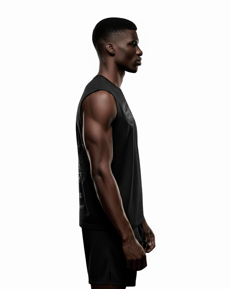 VOID™ SLEEVLESS TANK-TOP - WHITE