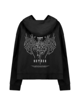 VOID BOXY HOODIE - WHITE