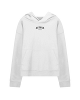 VOID BOXY HOODIE - WHITE