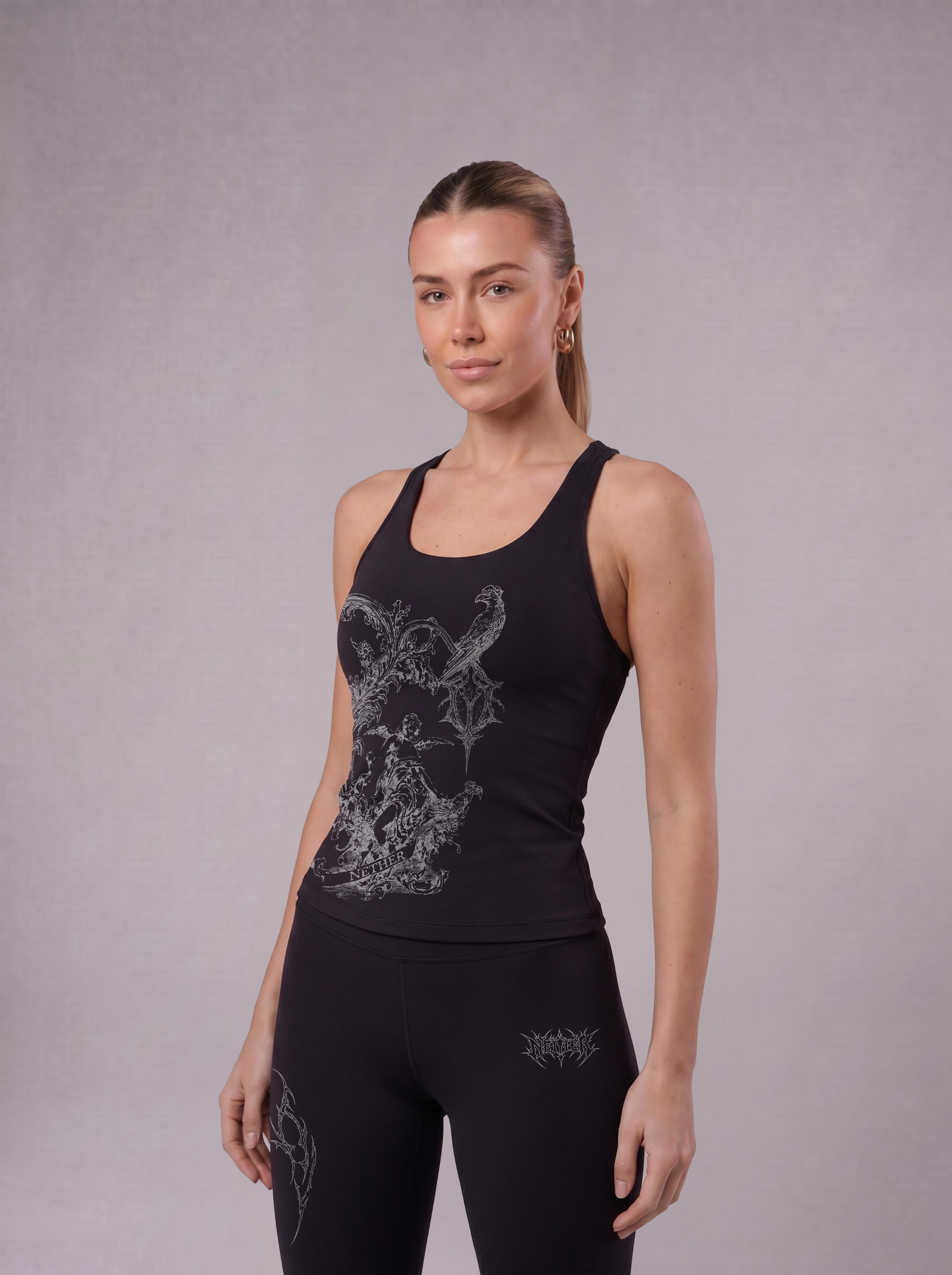 REAVER TANK-TOP WOMEN - BLACK