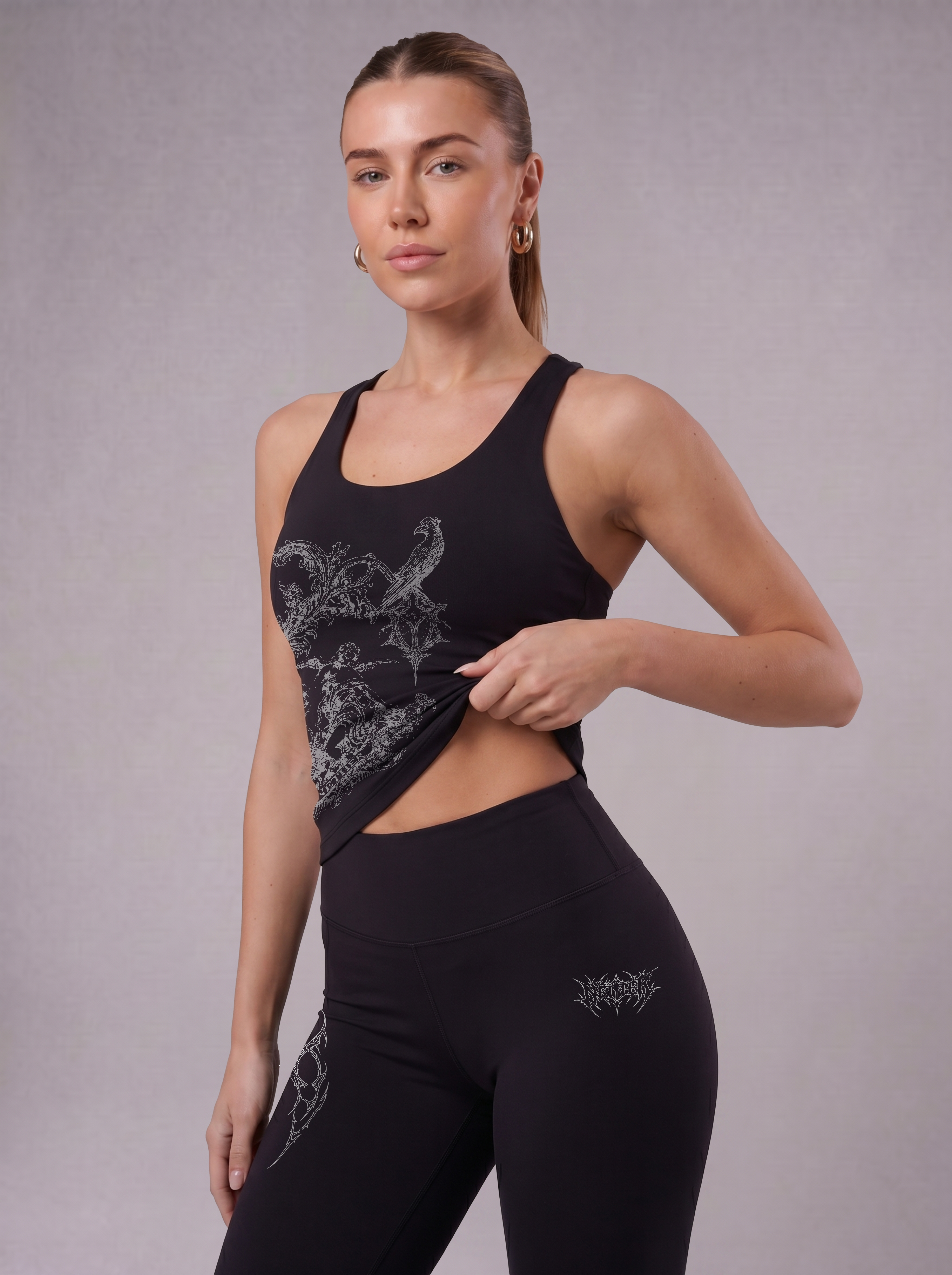 REAVER TANK-TOP WOMEN - BLACK