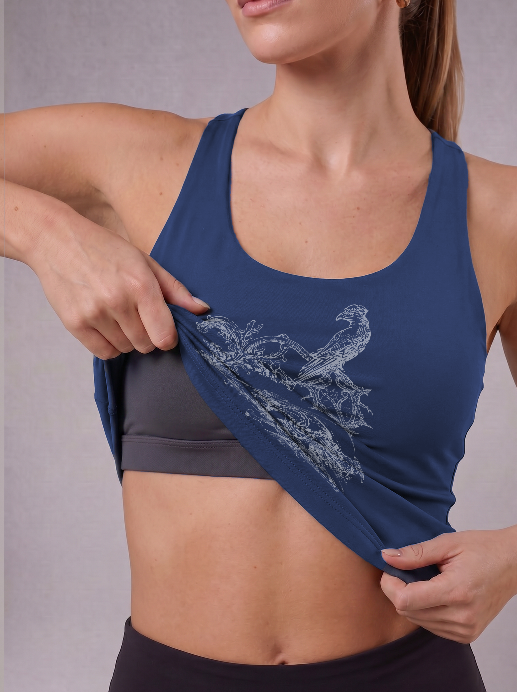 REAVER TANK-TOP WOMEN - BLUE