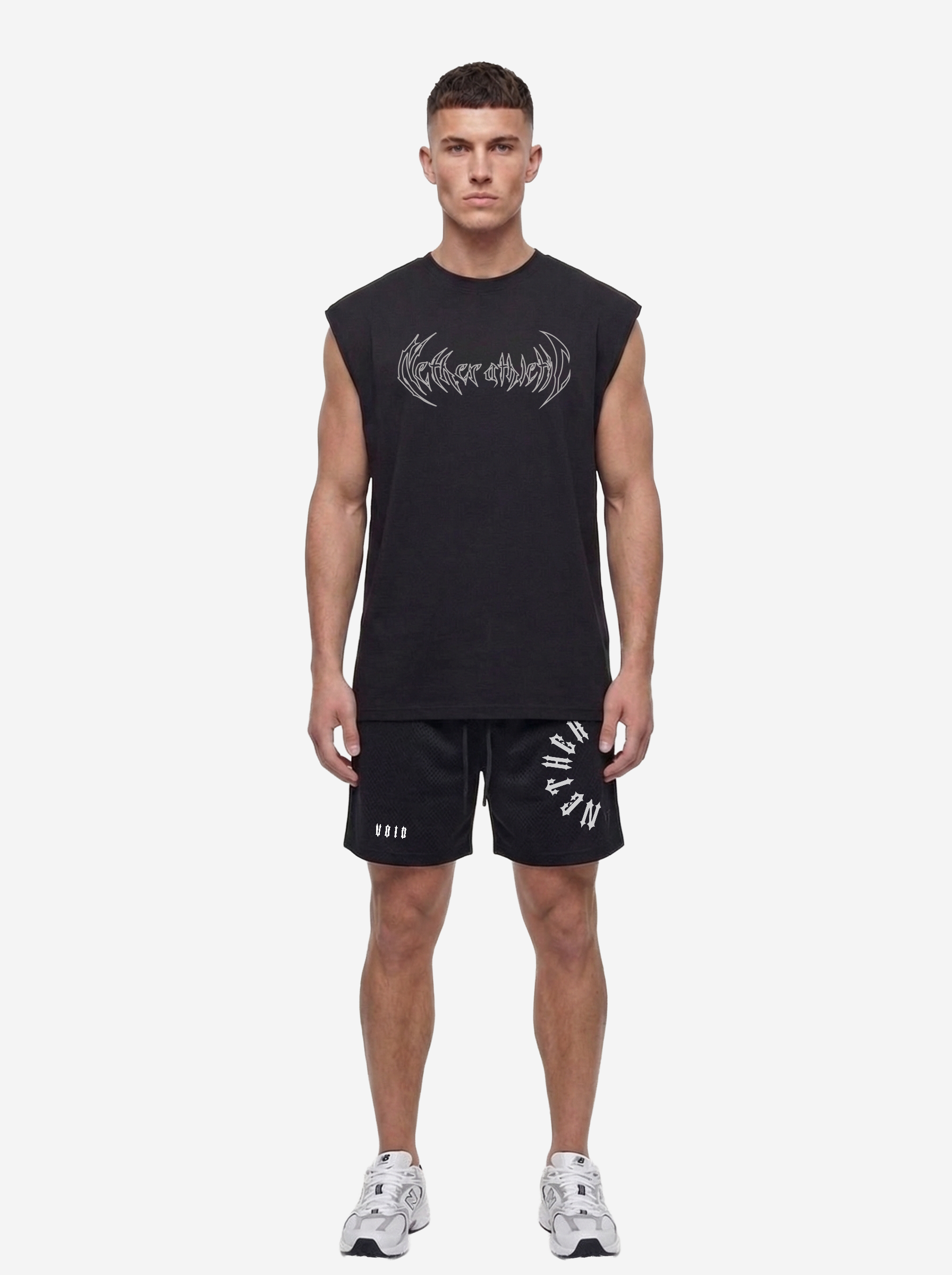 VOID™ SLEEVLESS TANK-TOP - BLACK