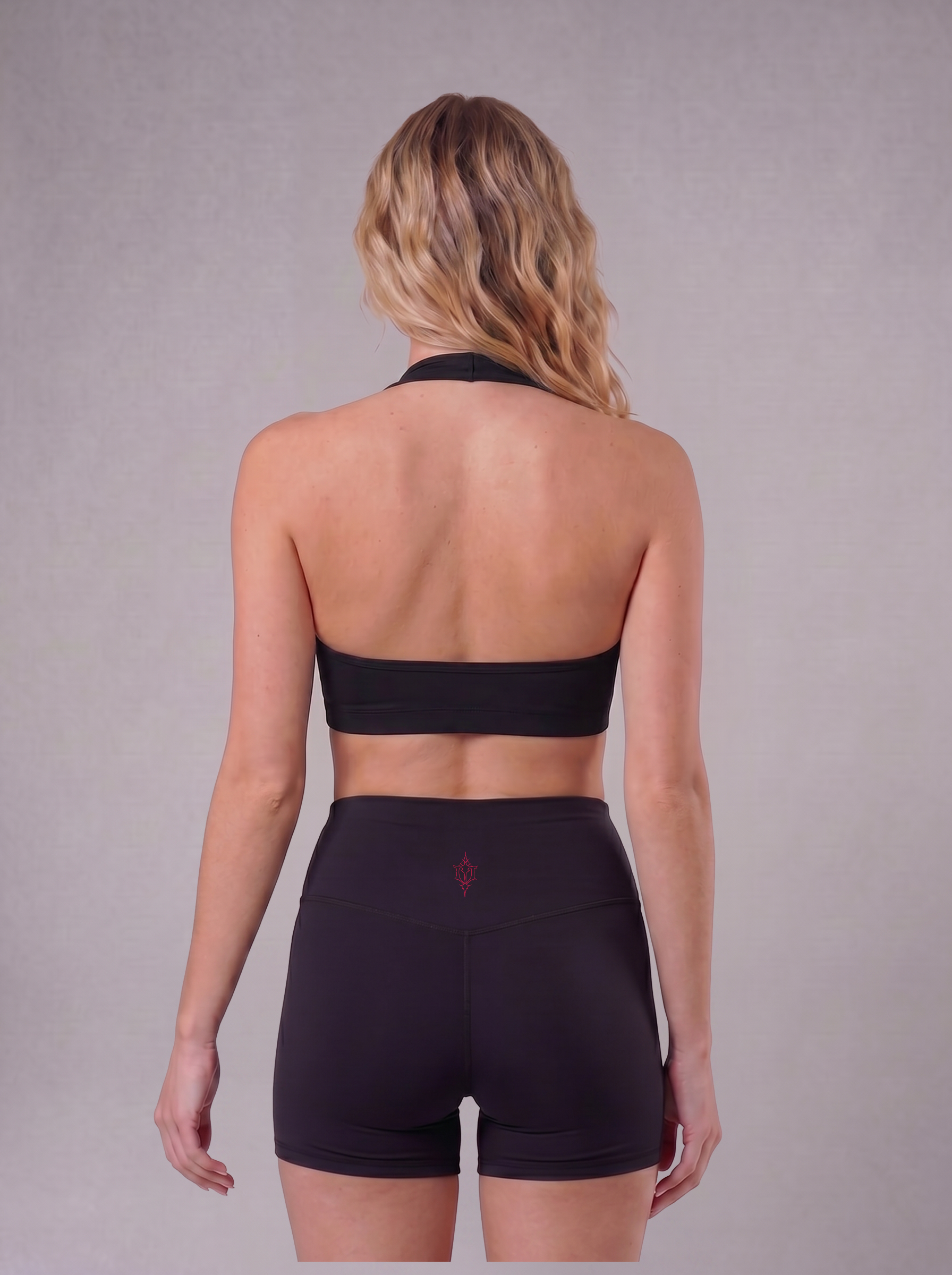 REAVER Backless Sports Bra - BLACK