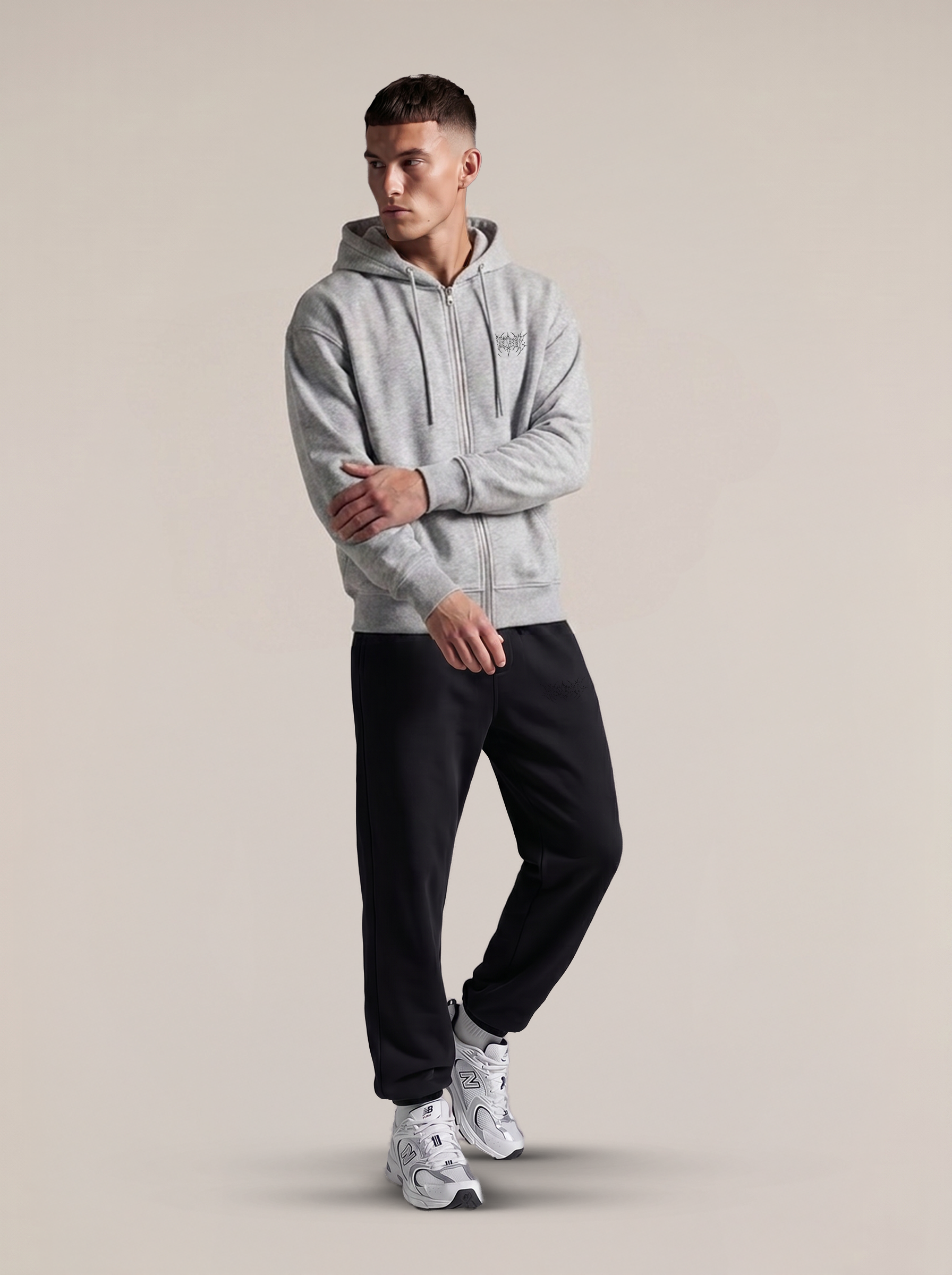 REAVER ESSENTIAL ZIP- UP - GREY