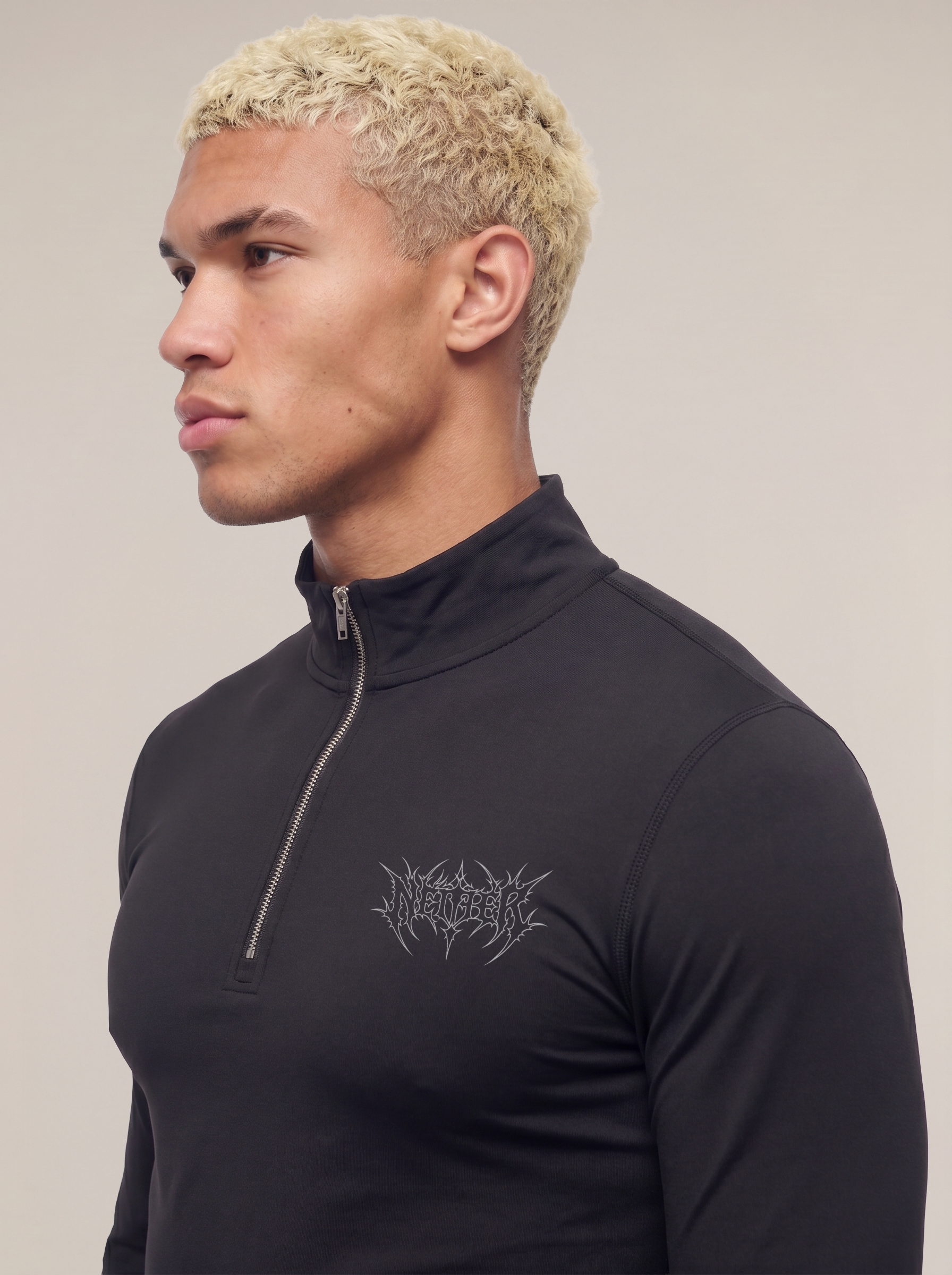 REAVER QUARTER-ZIP - BLACK