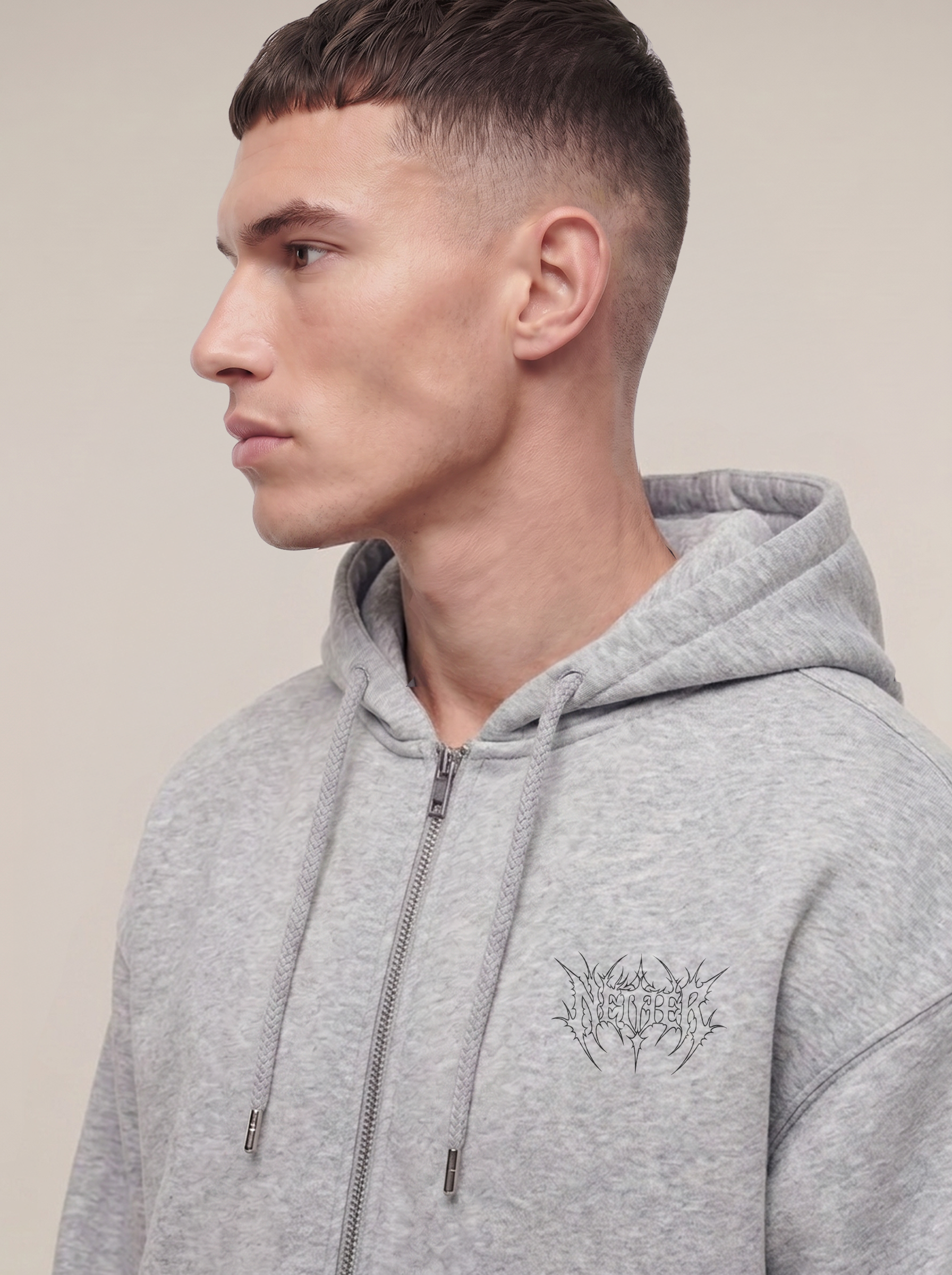 REAVER ESSENTIAL ZIP- UP - GREY