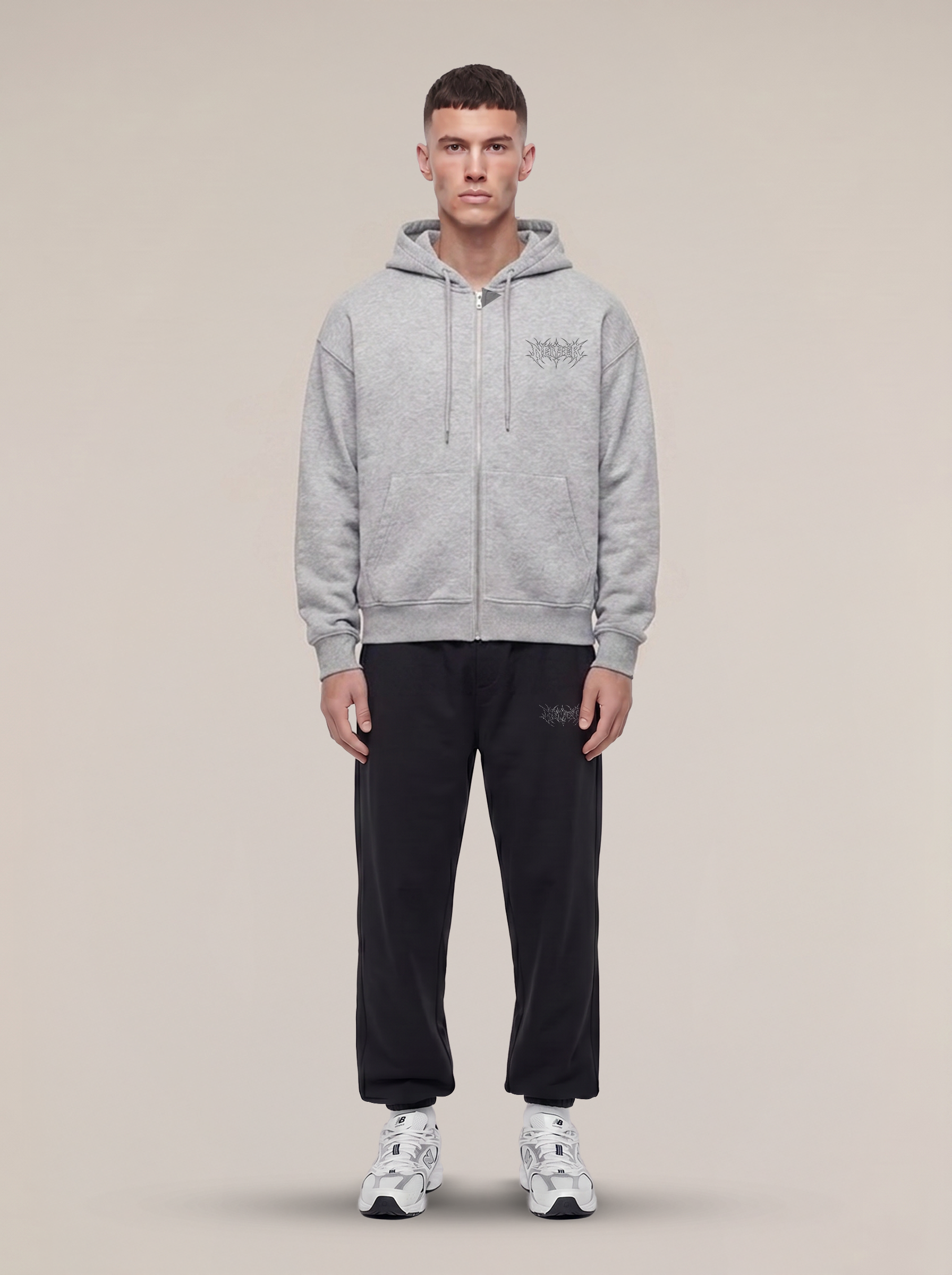 REAVER ESSENTIAL ZIP- UP - GREY