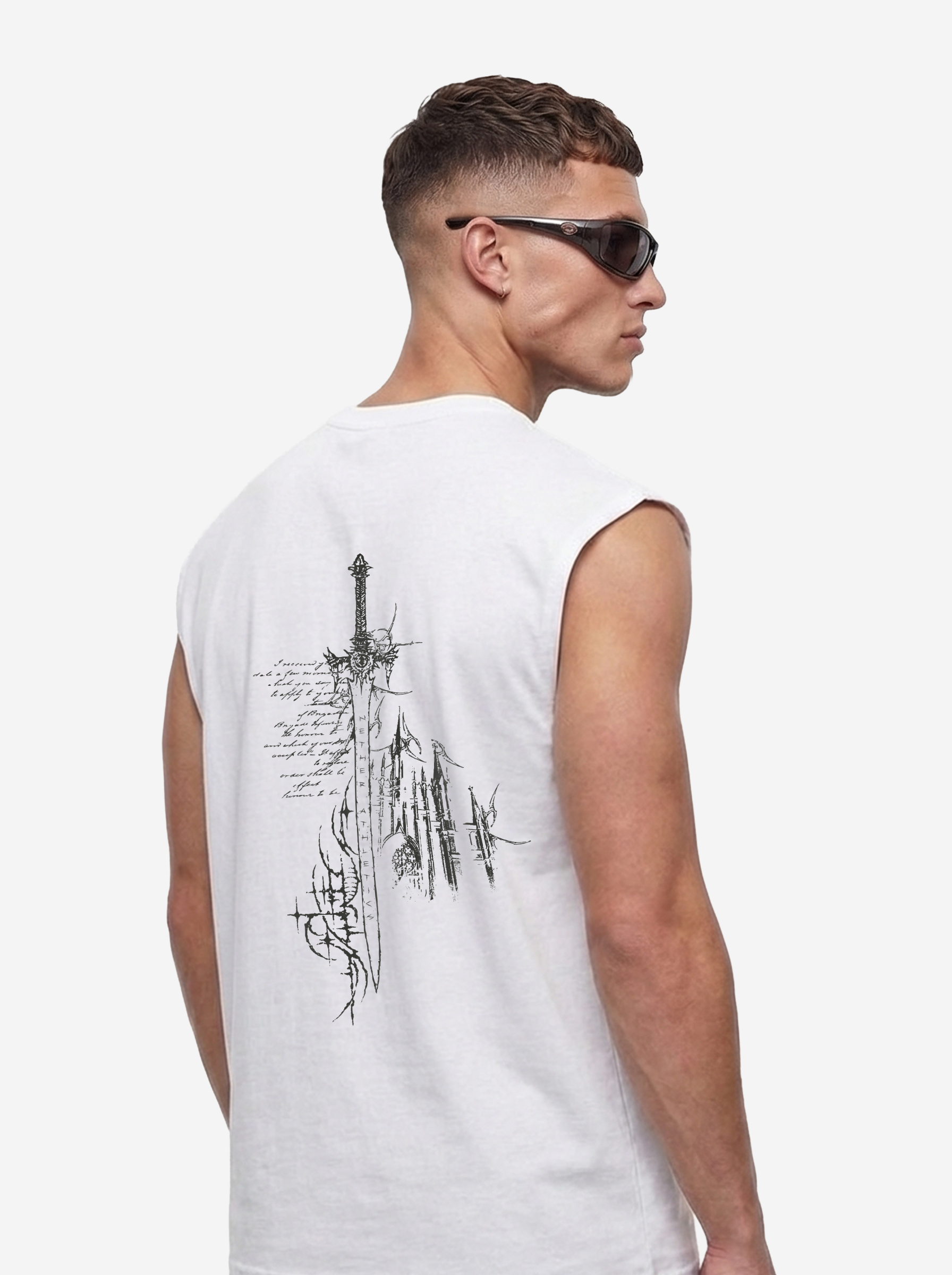 VOID™ SLEEVLESS TANK-TOP - BLACK