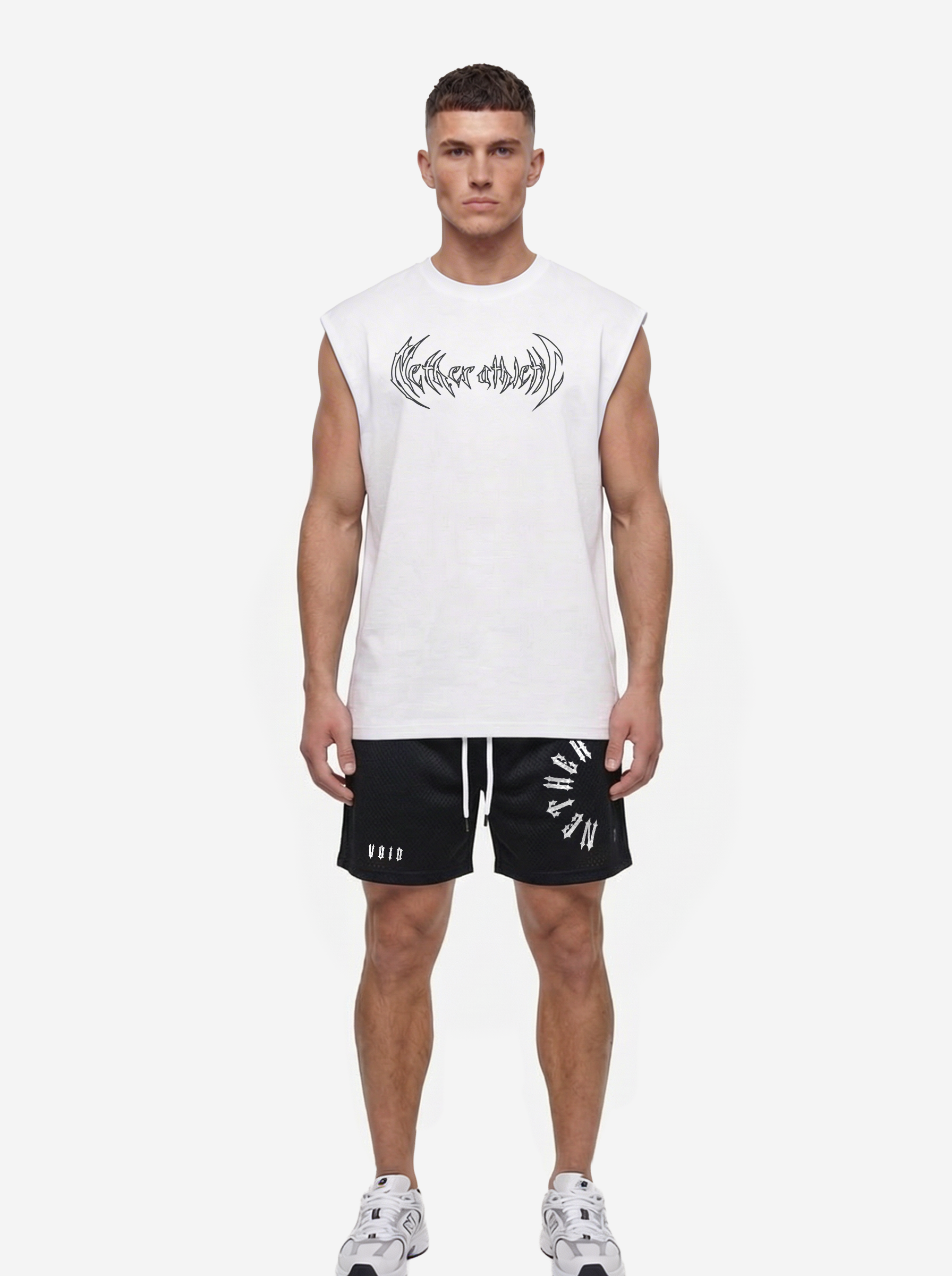 VOID™ SLEEVLESS TANK-TOP - BLACK