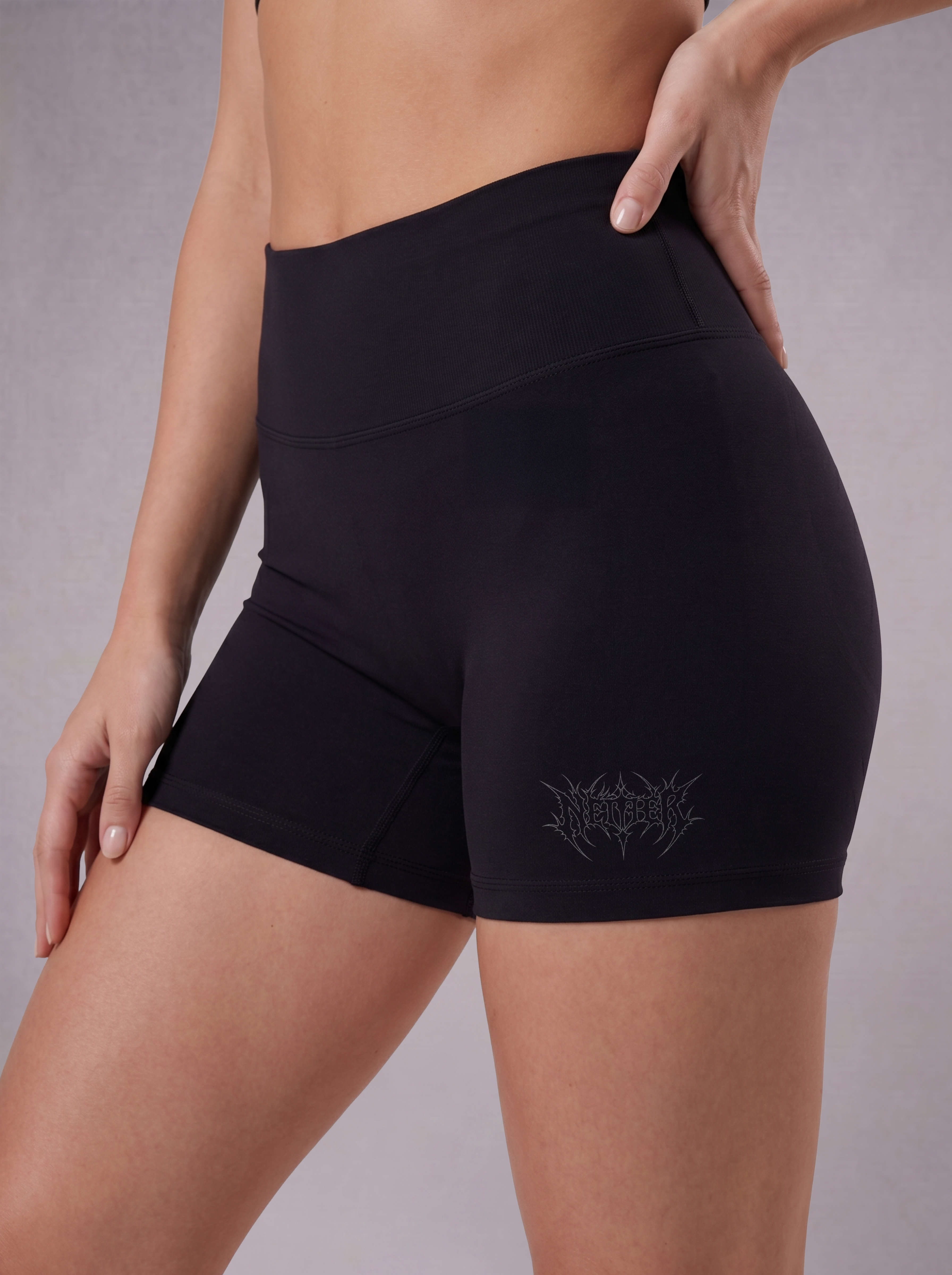 REAVER COMPRESSION SHORTS WOMEN - BLACK