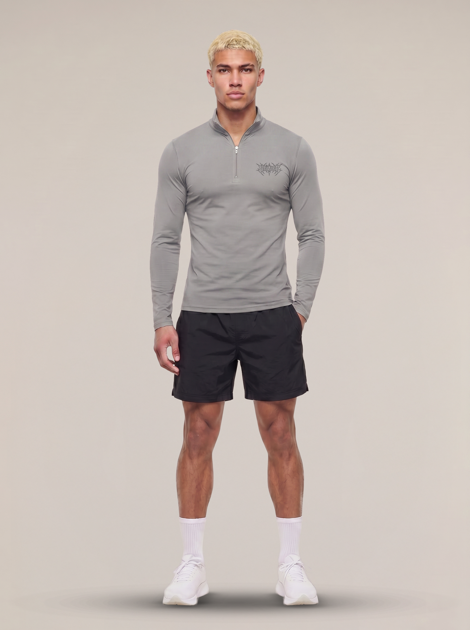 REAVER QUARTER-ZIP - GREY