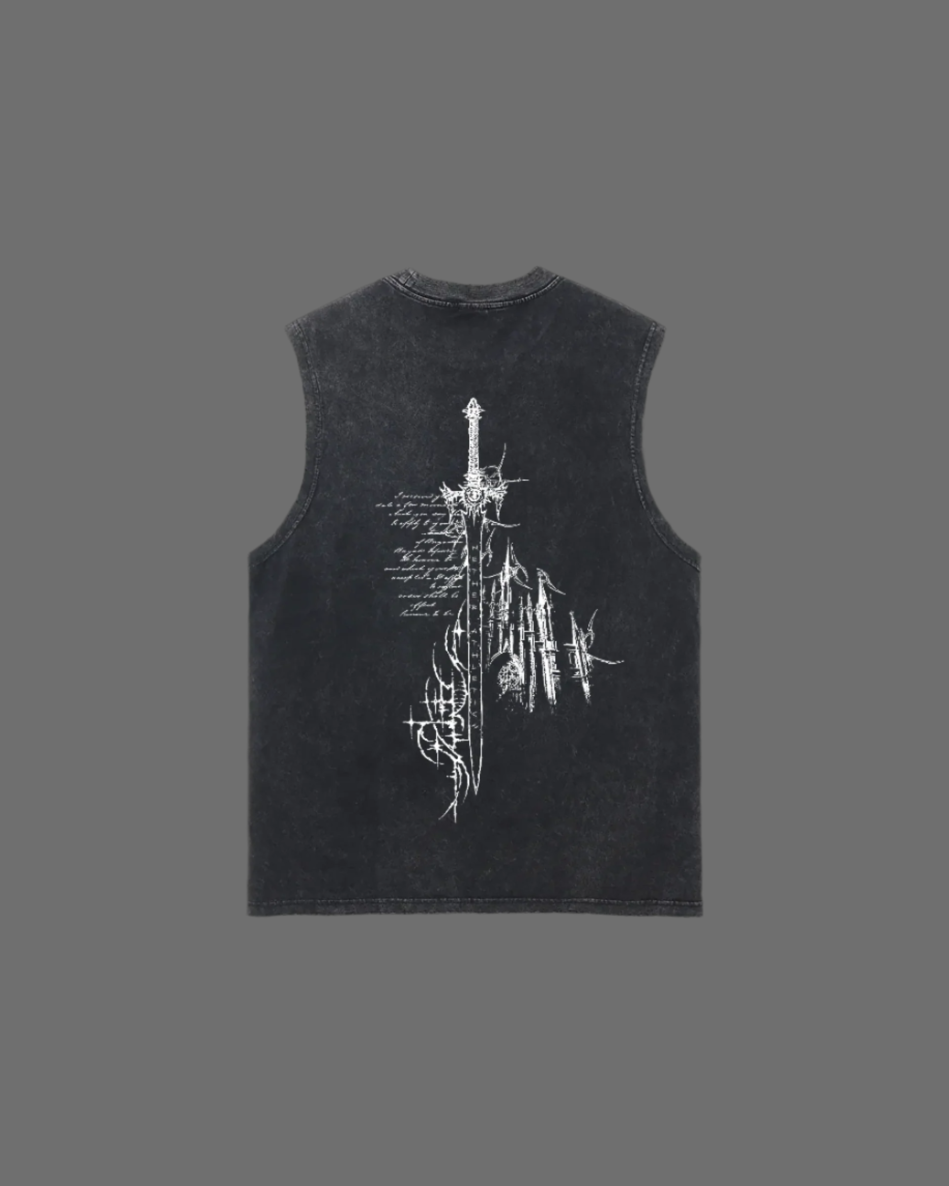 VOID™ WASHED SLEEVLESS TANK-TOP