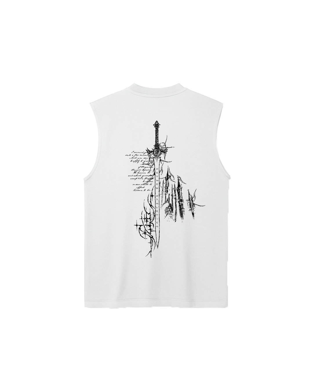 VOID™ SLEEVLESS TANK-TOP - BLACK