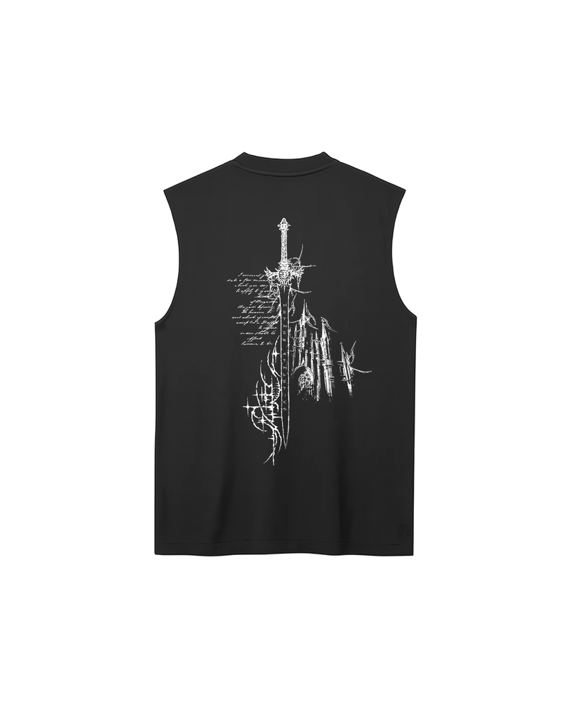VOID™ SLEEVLESS TANK-TOP - WHITE