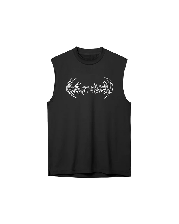 VOID™ SLEEVLESS TANK-TOP - BLACK